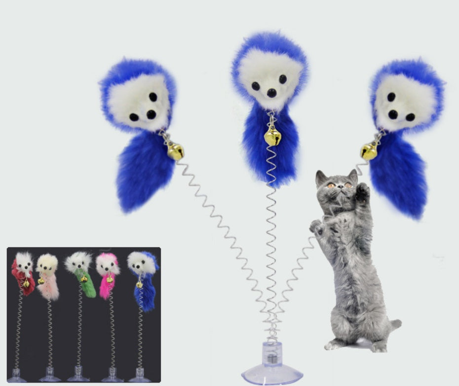 Interactive Plush Mouse Cat Toy
