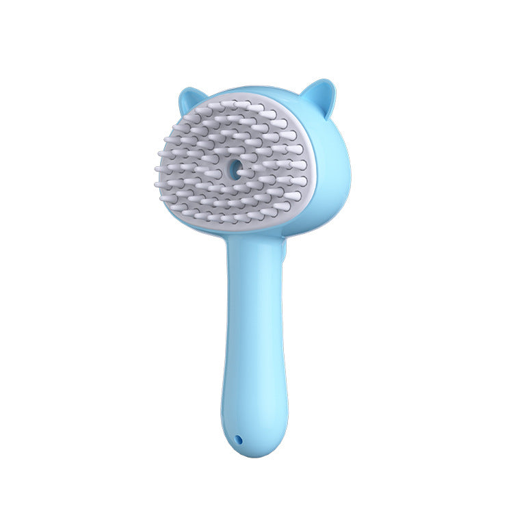 Self-Cleaning Mist Cat Grooming Brush